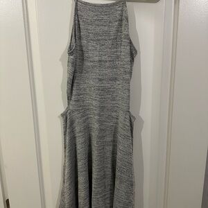 Gray Sleeveless Women's Dress